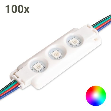 LED Modul RGB 0,72W 120° 12V IP66 (100 Stück VPE) (1/5)