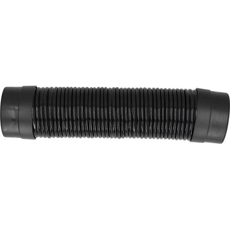 Tuyau d'aération PVC 55cm réducteur de bruit pour ventilateur et hotte, diamètre 160mm (1/5)