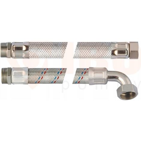 Tuyau antivibratoire - 70 cm - EPDM - Flexible - Résistant à l'eau - Connexions sécurisées (1/5)