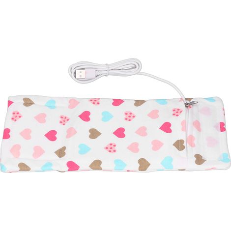 Chauffe-biberon portable de voyage, alimenté par USB, compact, avec fermeture éclair et thermostat, idéal pour réchauffer les biberons de bébé partout. (1/5)