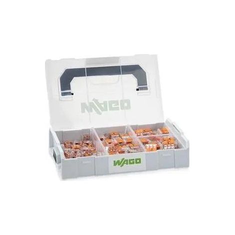 Kit di morsetti di connessione Wago trasparente 255 pezzi