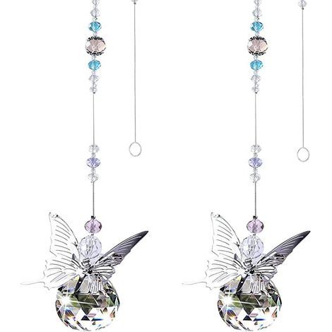 Pendentif en verre acrylique Taille M : (1/5)
