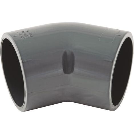 Coude PVC pression à 45° Ø 40 Le lot de 10