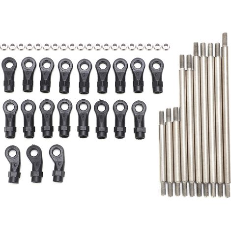 RC Métal Biellette de Direction avec Rotule pour Traxxas TRX4 Empattement 313mm Voiture Radiocommandée 1/10 (1/5)