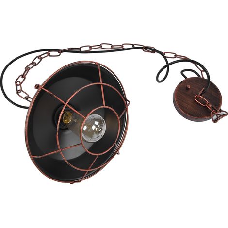 Suspension lumineuse style rétro, stable et facile à installer, lampes solaires de jardin pour restaurants et halls (1/5)