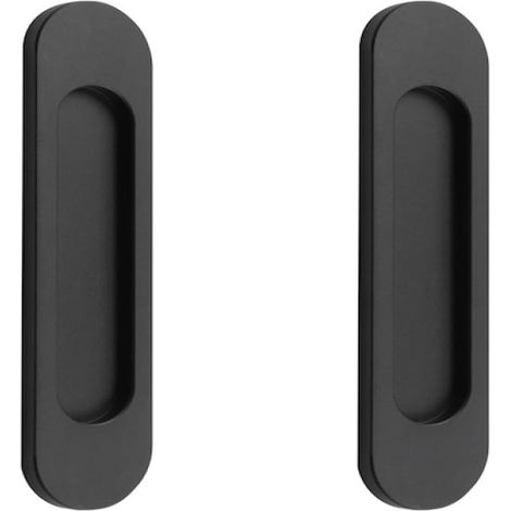 Manilla para puertas correderas sin necesidad de taladrar, compatible con puertas de granero, puertas de cristal, puertas de cocina, puertas batientes y manillas planas y empotradas adhesivas.