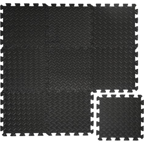 9 Bodenmatten 30x30x1cm - erweiterbare Trainingsmatte