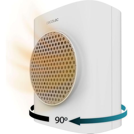 Chauffage en Céramique de Table 1570 Max Ceramic Rotate Smart. 1500 W, Technologie en Céramique, Écran Tactile, Thermostat Réglable, Oscillation à 90º, Minuterie, Arrêt Automatique (1/5)