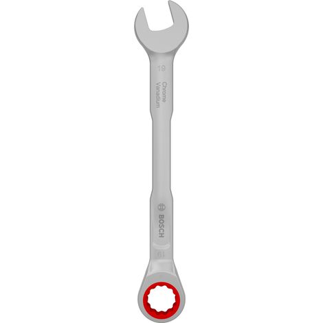 Bosch PRO Hand Tool - Wrench Ratchet Combination Wrench 19 mm 1600A03AH3 (1/5)