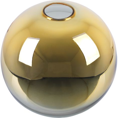 Bergen Gold Lampenschirm, Goldkugel, 15 cm (1/4)