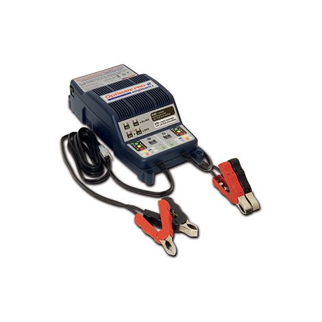 Cargador de Baterías Tecmate - Para Batería de 12 V, activación de Baterías Mf-agm en 1h - Desulfata y Recupera las Baterías Negativas
