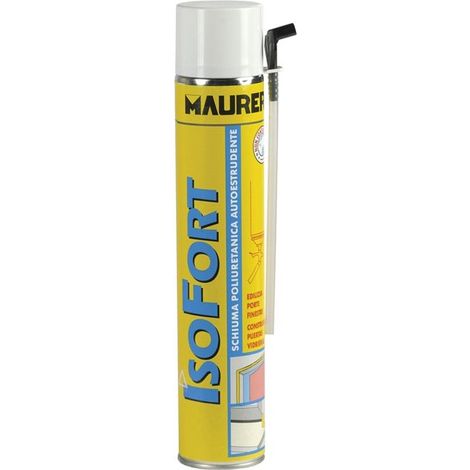 Schiuma Poliuretanica Isofort Maurer colore Champagne 750 ml cf. 3 Pz (1/4)