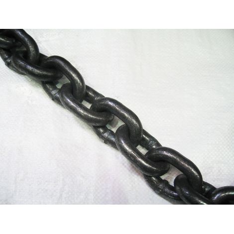 Short Link Welded Chain Self Coloured 6MM (General Purpose Boat Mooring Anchor Marine DIN766) (1/2)