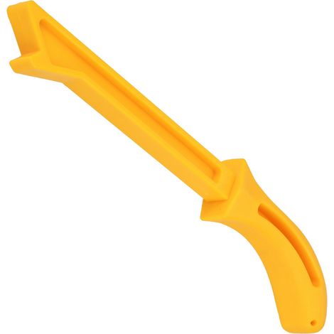 Poussoir de scie à bois jaune de sécurité pour table de menuiserie, lame de défonceuse (1/5)
