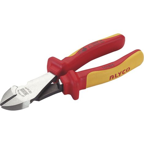 ALICATE C/DIAGONAL REF. AISLADO 180MM