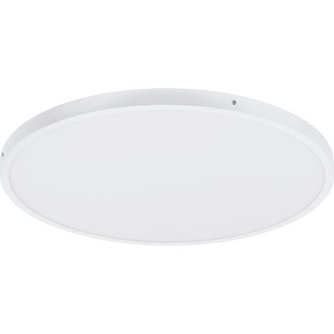 Luminaire à LED Fueva 1 Blanc Blanc Ø60cm H: 3cm (1/4)