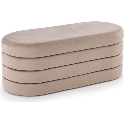 Banco tapizado Houston 2054, Beige