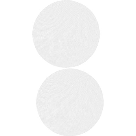 VICASKY 2 feuilles Lingettes Réutilisables Silicone pour Vapeur Tapis Antiadhésif de Ustensiles de Cuisine Protège Vapeur Rond Lot de Cuisson et Facile à Nettoyer'-'-