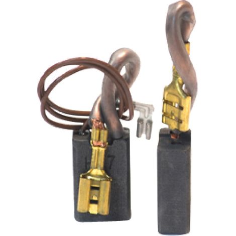 Outdoor Power Sport 3657 Jeu de 2 Charbons 1350 adaptable pour AEG Atlas Copco 6,3 x 6,3 x 15 mm