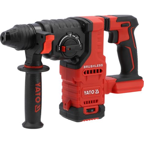 Taladro yato sds+ 18v solo sin cable motor brushless 2,8 J (1/3)