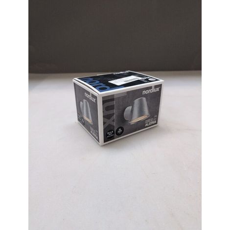 [NEUWERTIG] B-Ware Nordlux Wandleuchte Außenwandleuchte Aleria GU10 IP44 verzinkt Stahl 113mm hoch (1/2)