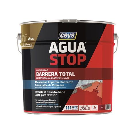 BARRIÈRE TOTALE D'ARRÊT D'EAU 4 KG ROUGE - 902832