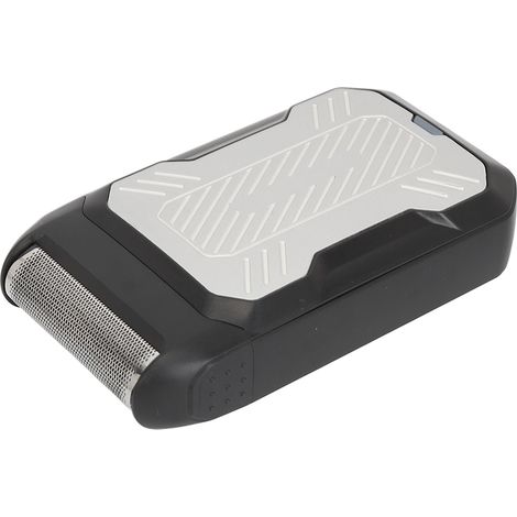 Tondeuse à barbe électronique 2 en 1 avec tête de coupe amovible et rechargeable par USB, pour personnes chauves. (1/5)