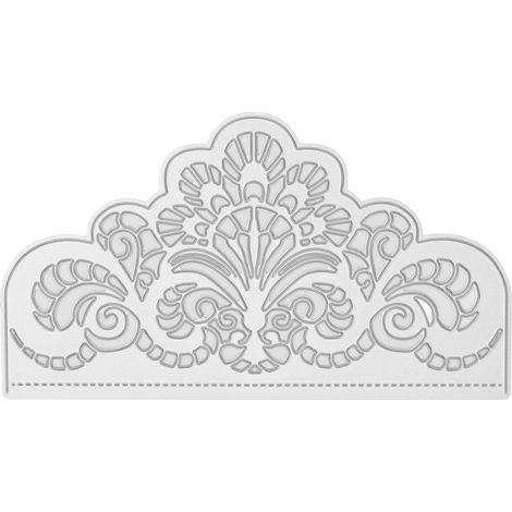 Emporte-pièce Découpe Dentelle Acier Carbone SH1469 14,9x8,5cm Scrapbooking Cartes DIY Loisirs Créatifs Précision Élégante (1/5)