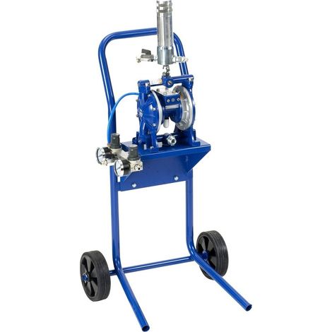 Bomba neumatica pro doble menbrana 36 litros/minuto con carro bt-213602 CEVIK (1/2)