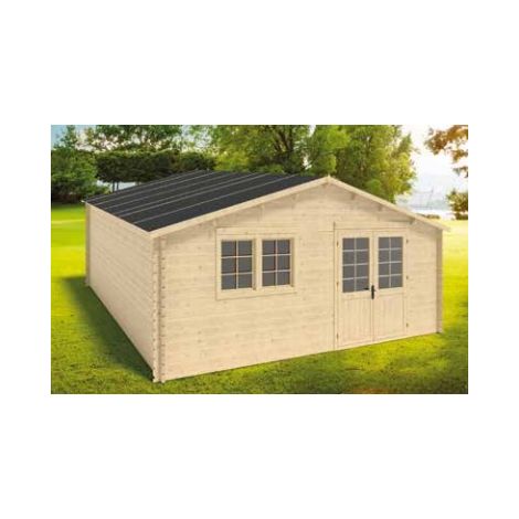 Casetta da Giardino in Legno d' Abete Nordico(40mm) - cm 600x600 cm - Senza Pavimento- ITALFROM315