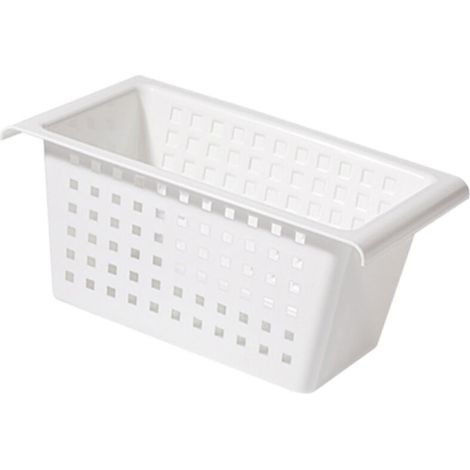 Panier de rangement pour tige extensible sous évier, organisateur en plastique PP, placard suspendu, garde-robe de cuisine (1/5)