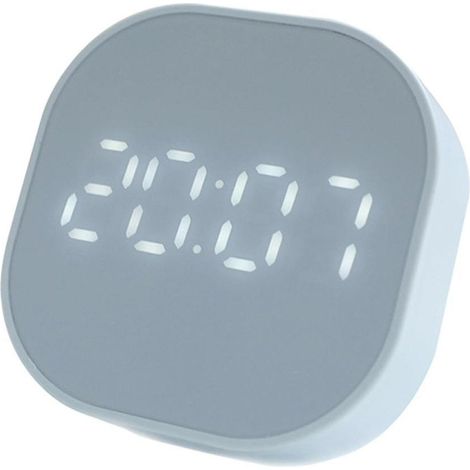 Réveil numérique multifonction avec capteur intelligent LED et LED, un réveil mignon (1/5)