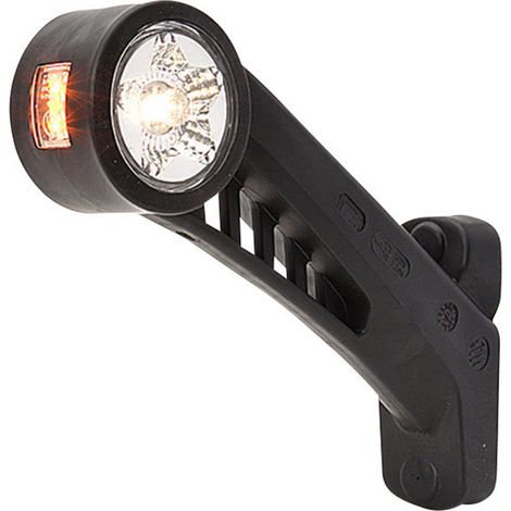 WAS Umriss-Markierungsleuchte Offene Kabelenden Markierungsleuchte rechts 12 V, 24 V Weiß, Orange, R