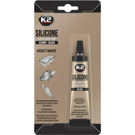 Guarnizione liquida in silicone nero K2 21G ad alta temperatura +350 gradi