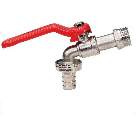 Wasserdüse aus Zinklegierung, Auslass, Wasserhahn, rostfrei, Hochdruck, für Garten, Gürteldüse (1/5)