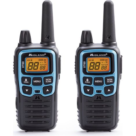 Paar PMR446 XT60 10Km Walkies Midlan