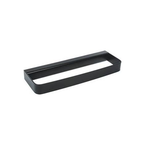 PORTA ASCIUGAMANI AD ANELLO MOD. 25 Misura: Nero cm 25 x h.2,5 x 8