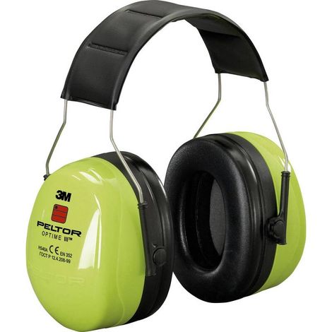 [GEBRAUCHT] B-Ware 3M Peltor Optime III Kapselgehörschutz 34 dB Lärmschutz Ergonomie Grün 1 St. (1/2)