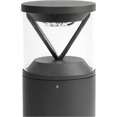 Faro RUSH - Lampada da terra a LED integrata per esterni Grigio chiaro, 3000K, IP65 (1/5)