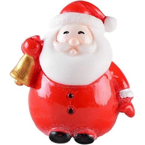 Figurine de Noël en forme de bonhomme, objet de décoration à faire soi-même, jouet pour maison de poupée, cadeau d'anniversaire-StyleH (1/5)