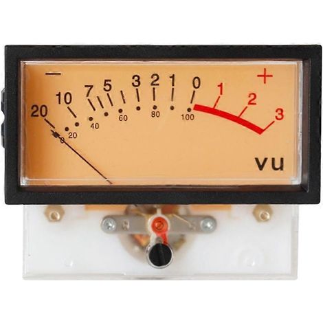 Ampèremètre VU haute précision, sonomètre robuste, mesureur de décharge de puissance, wattmètre pour mélangeur, instrument rétroéclairé (1/5)