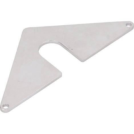 Plaque de fixation pour robinet extérieur, en acier inoxydable et aluminium, pour jardin et maison. (1/5)