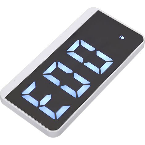 Réveil grand écran de style nordique, réveil minimaliste, réveil de chevet pour étudiant, horloge murale avec grande police (1/5)