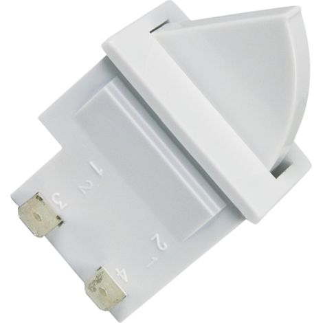Ersatzteil - Originaler Lichtschalter -  - WHIRLPOOL, BAUKNECHT, KITCHENAID, ARISTON HOTPOINT, IGNIS, SMEG, MAYTAG, ADMIRAL, ELECTROLUX, INDESIT, IKEA, SCHOLTES, FRANKE, ATAG, PRIVILEG