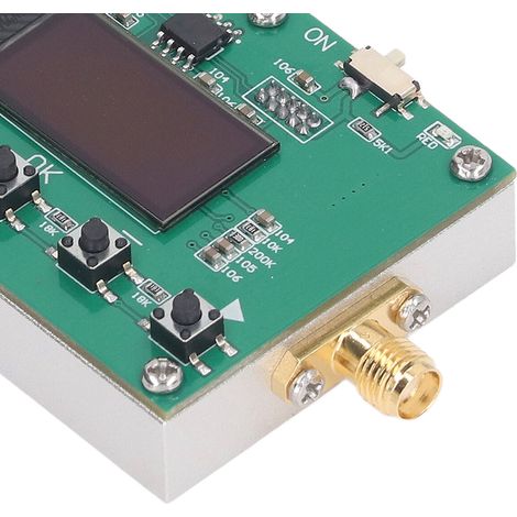 Programmierbarer digitaler 6-GHz-RF-Dämpfungsregler, 30-dB-Schritte, OLED-Display, CNC-gefrästes Gehäuse (1/5)