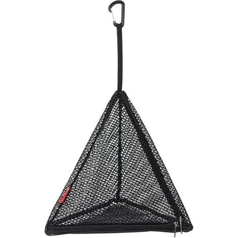 Filet de séchage de camping-filet de rangement triangulaire extérieur filet de camping sur le terrain panier suspendu filet de pique-nique à la maison,40×43.5cm (1/5)