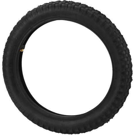 Pneu de rechange pour vélo enfant 16x2.4, en caoutchouc antidérapant, intérieur et extérieur. (1/5)