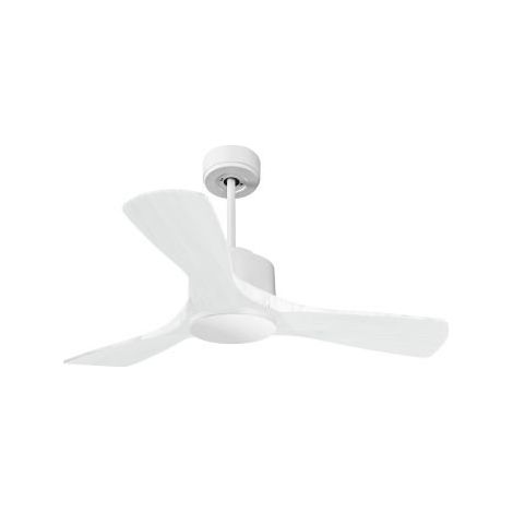 Modulo de KlassFan - Super destratificateur et ventilateur DC 106 cm Blanc pales bois blanc sans Lumière  15 à 20 m²
