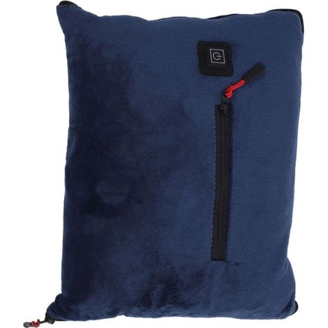 Couverture chauffante Coussin chauffant USB Température réglable Chauffage rapide Couverture électrique en polyester pour l'hiver Bleu (1/5)