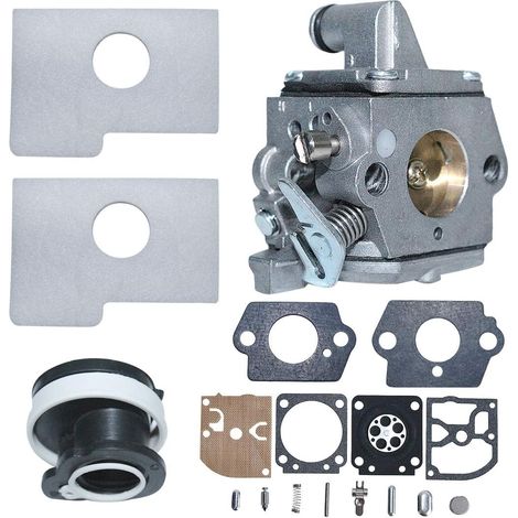 Kit de réparation carburateur, filtre à air, collecteur d'admission, joint pour tronçonneuse Stihl MS180 MS170 018 017, remplacement 1130 120 0603 (1/5)